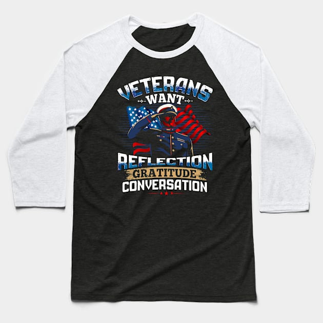 veterans day gifts Baseball T-Shirt by Jandjprints